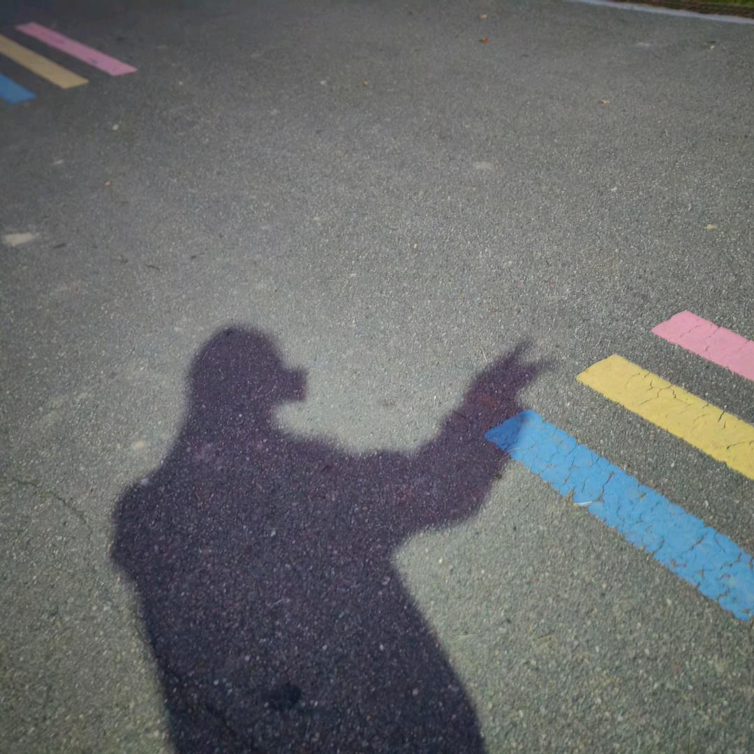 留了个白
