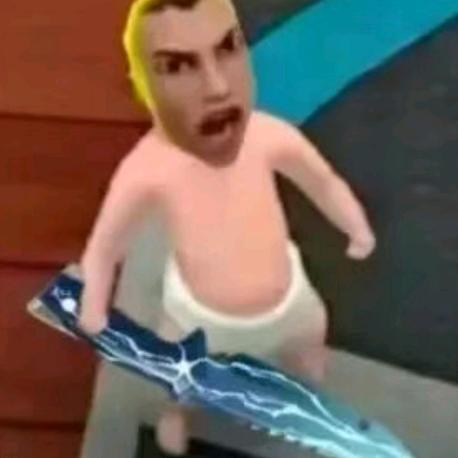 超级无敌飞天尚博乐遇到霓虹跳起来给她一刀