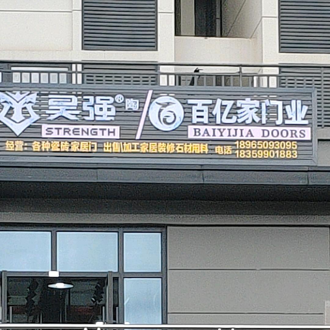 百亿家门业永盛宛075井店面
