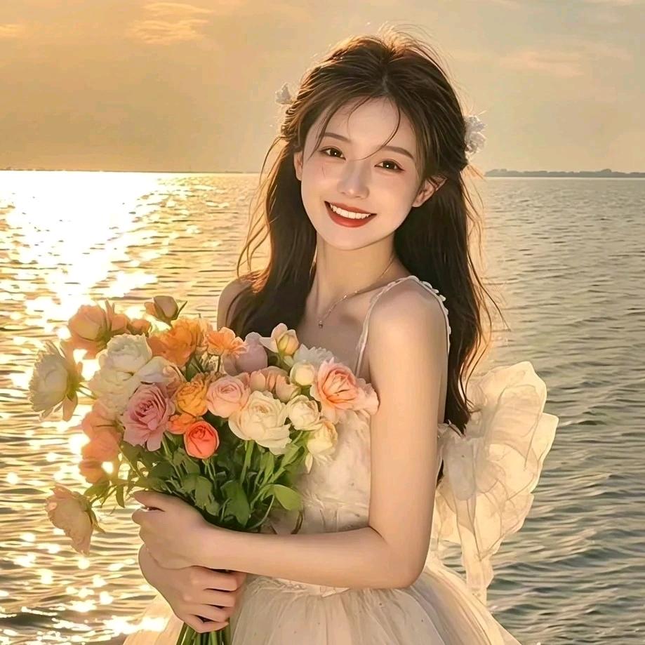 晚风轻吻云朵
