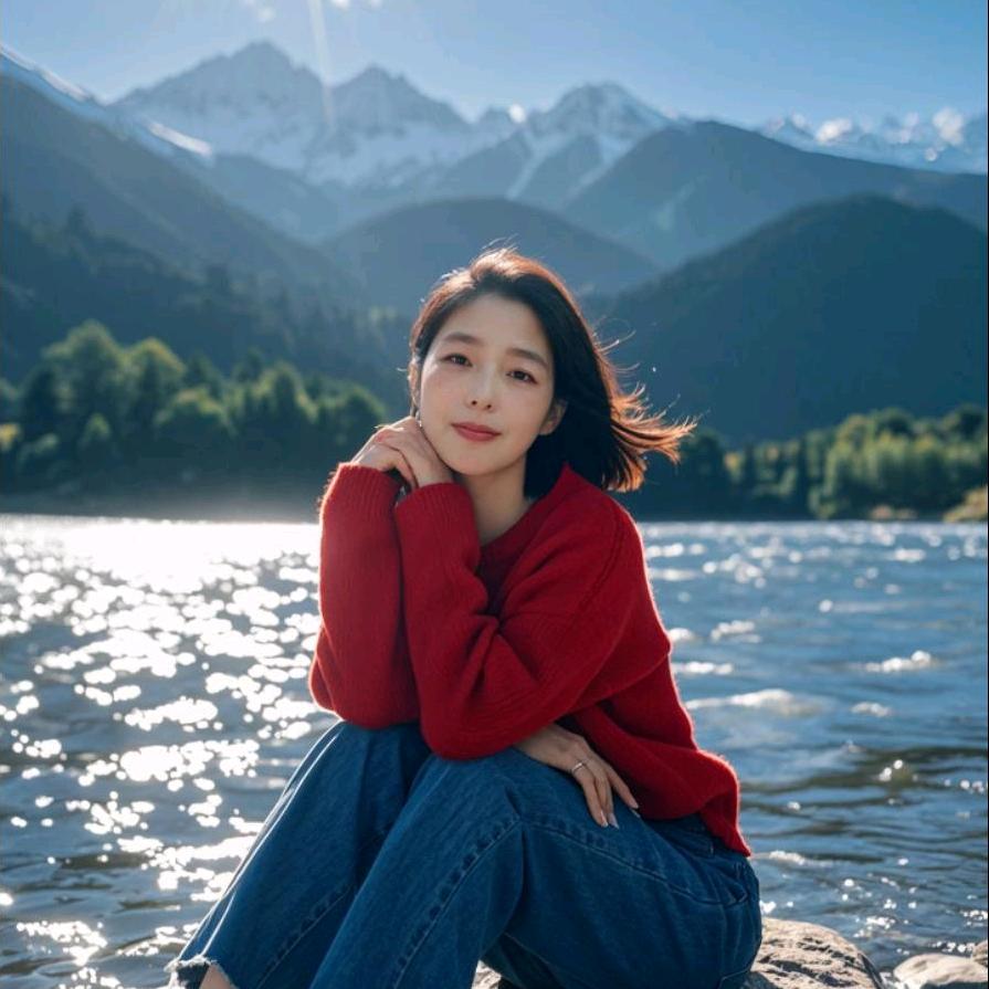 憨憨地兰姐。