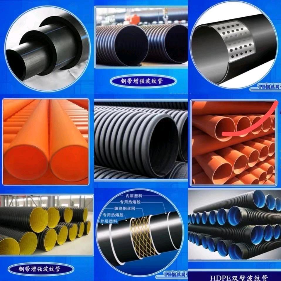 PE钢丝网骨架 PE给水管 PE穿线管