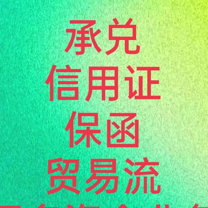承兑 信用证 保函 贸易带量 流水单