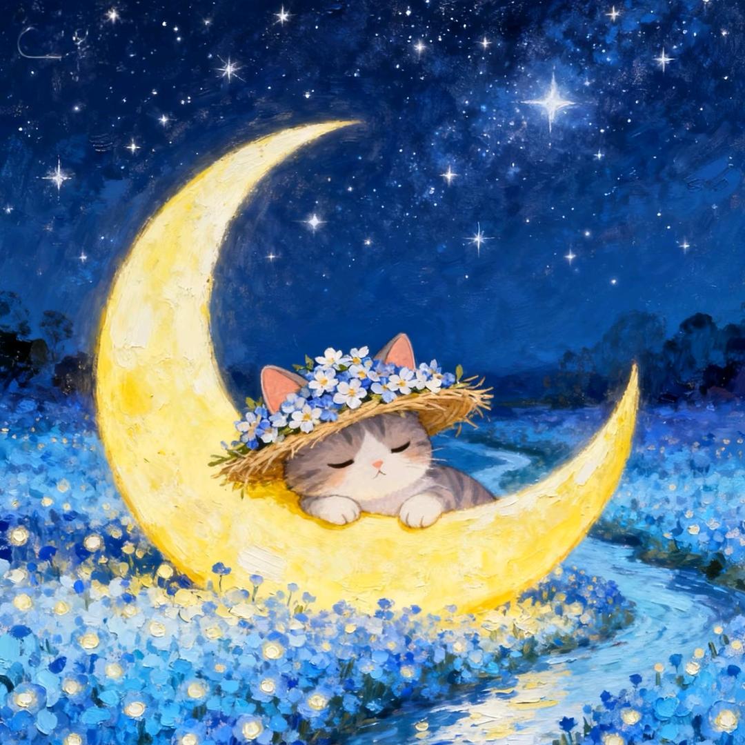 顺走月亮的喵💕