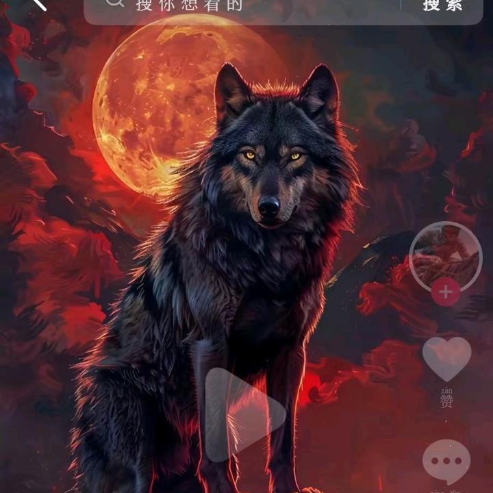 液狼和白狼🐺