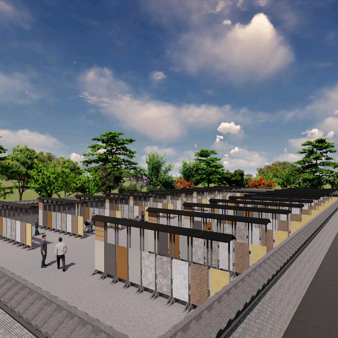 南昌户外瓷砖集市