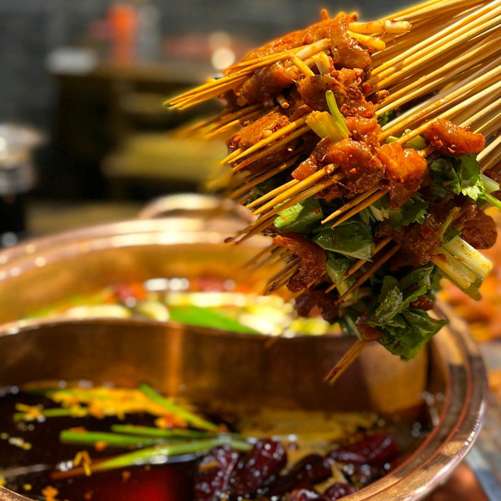 凤台五毛串串火锅（小龙烤牛肉）