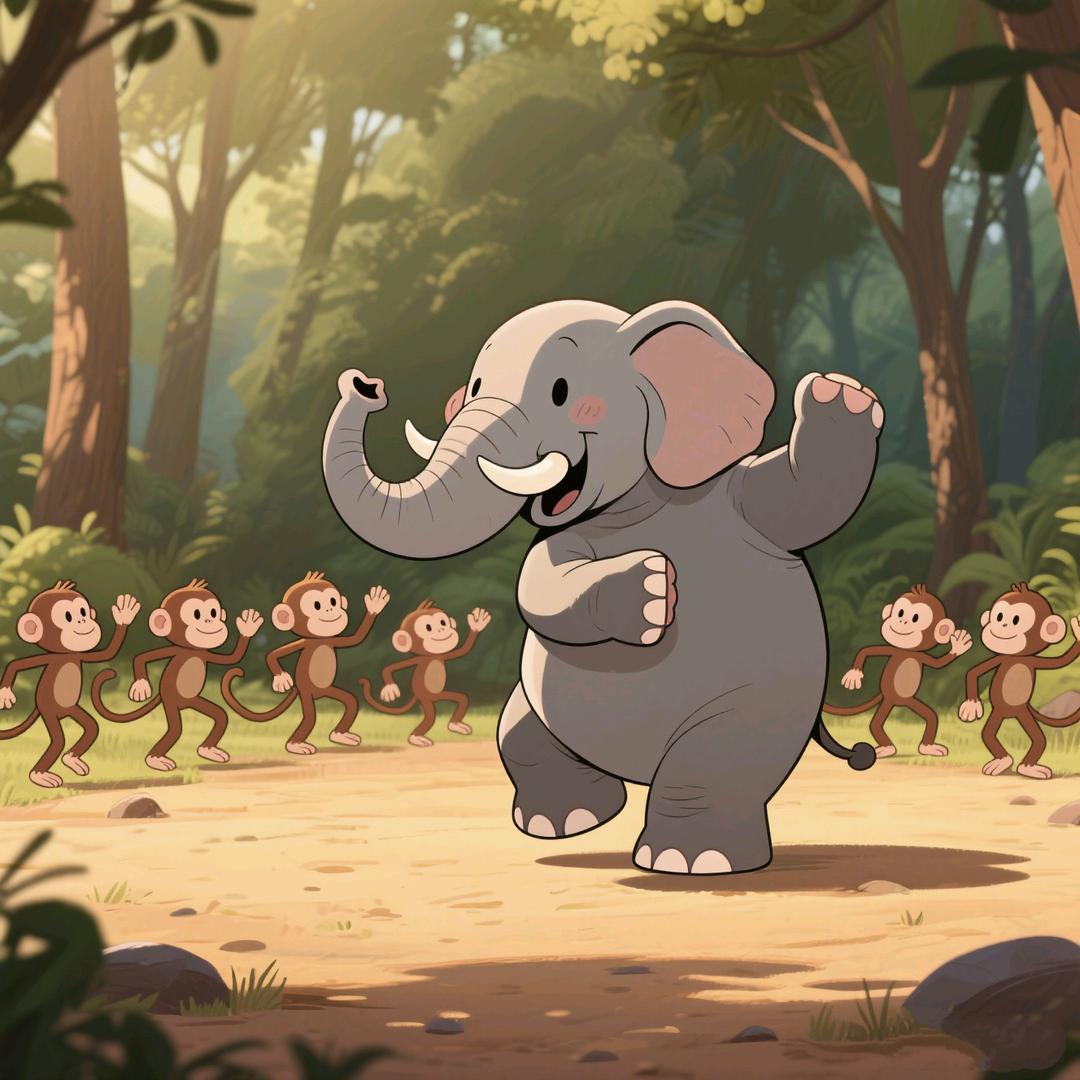 🐘大笨象会跳舞