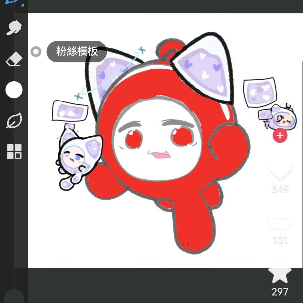 普小猫💮（正黑红）💮