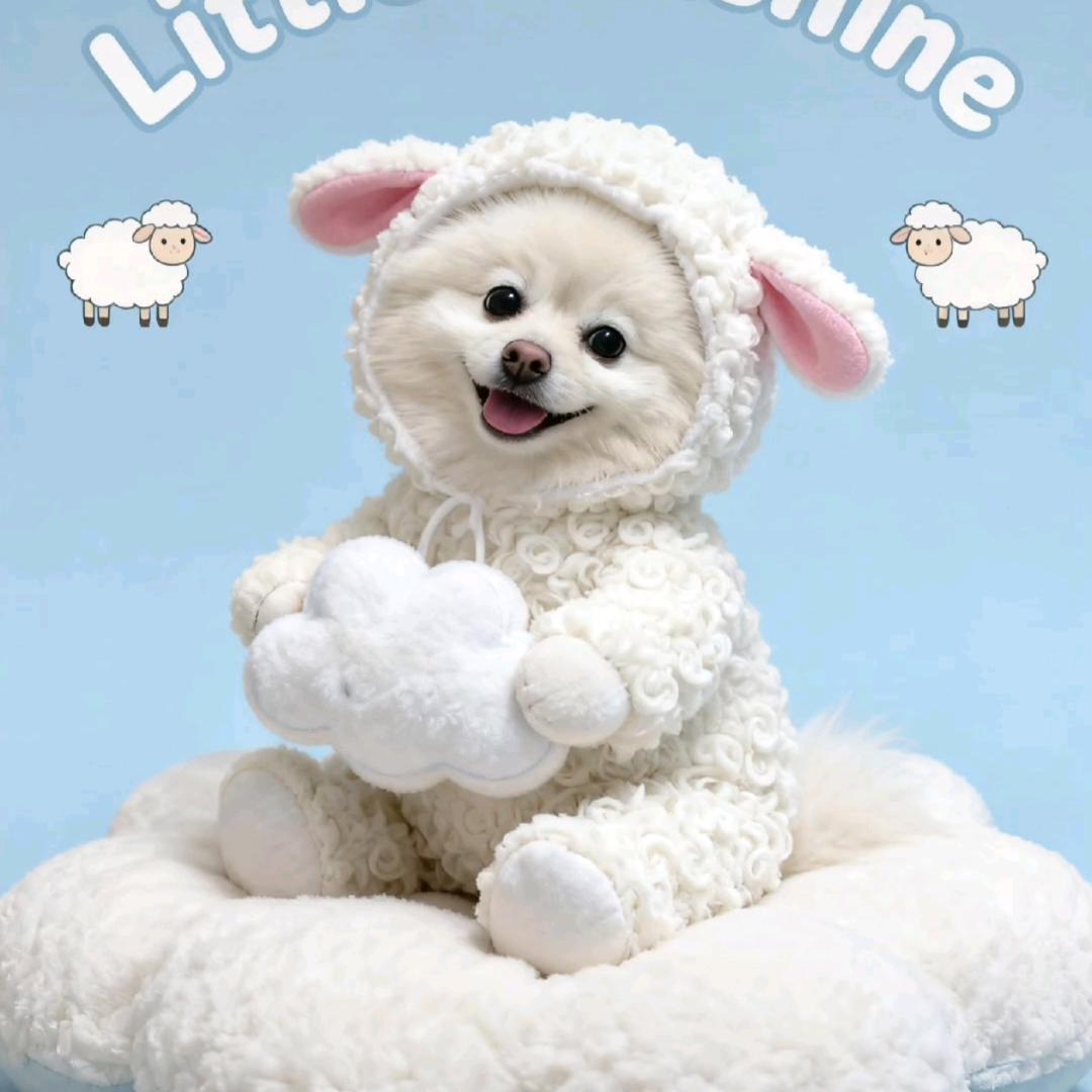 柚柚是只小博美