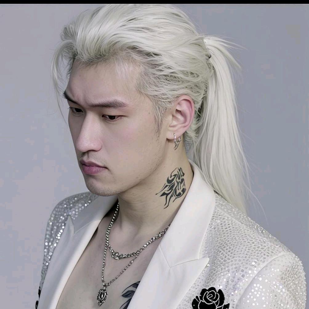 毒白。（退役帅小伙勇士版）