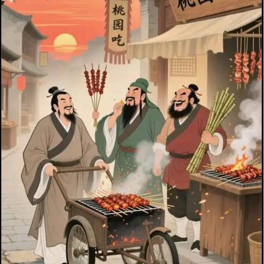 走街串巷户外烧烤