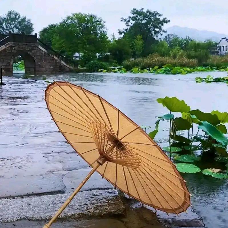 小雨落江南