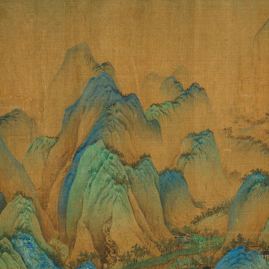 一个画工笔的