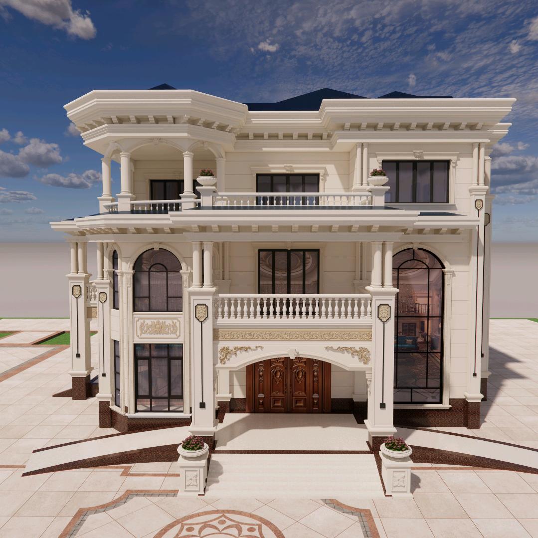 重庆市耀峻发泡陶瓷别墅设计