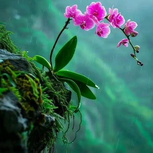 幽兰烟雨梦