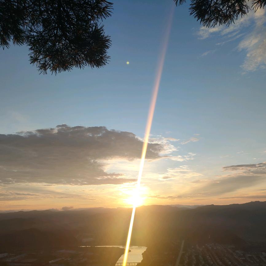 晚风。