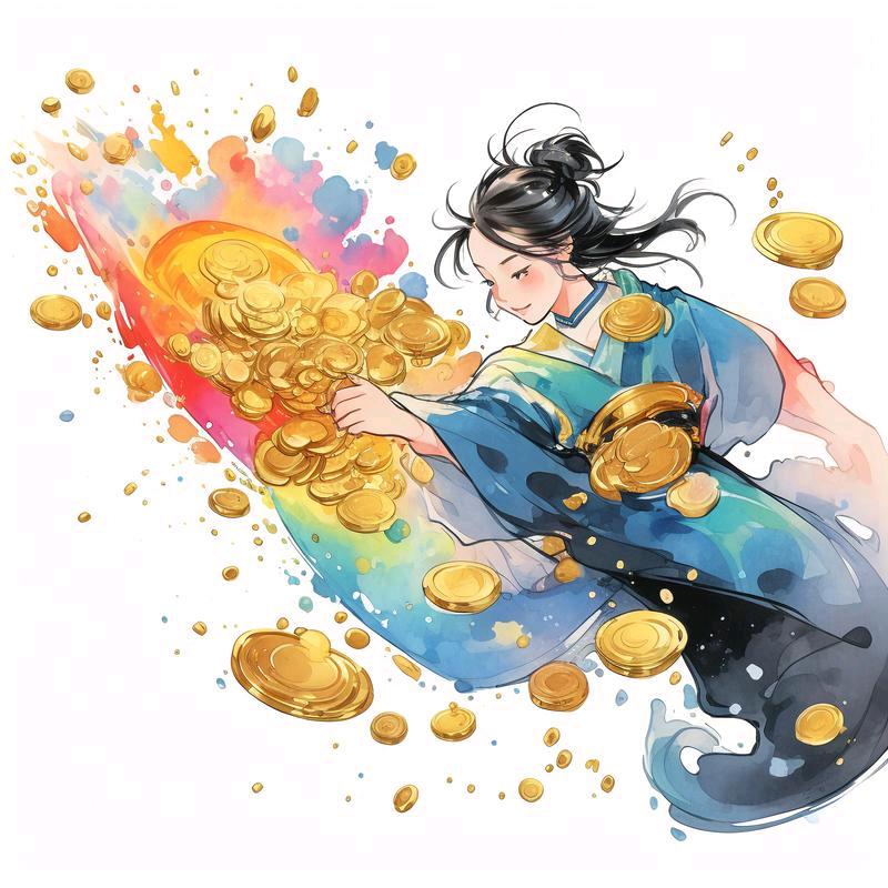 踩着巨财看日出