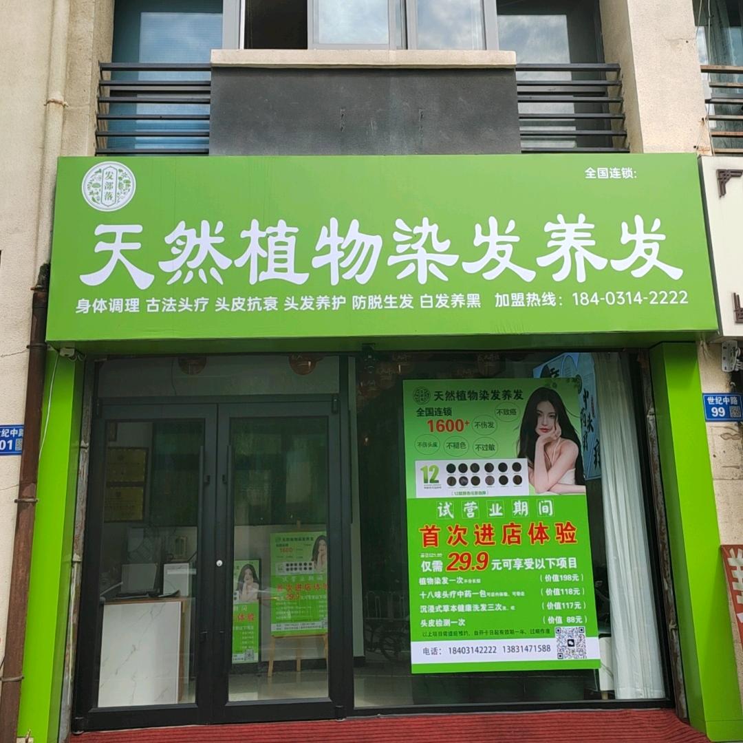 天然植物染发养发