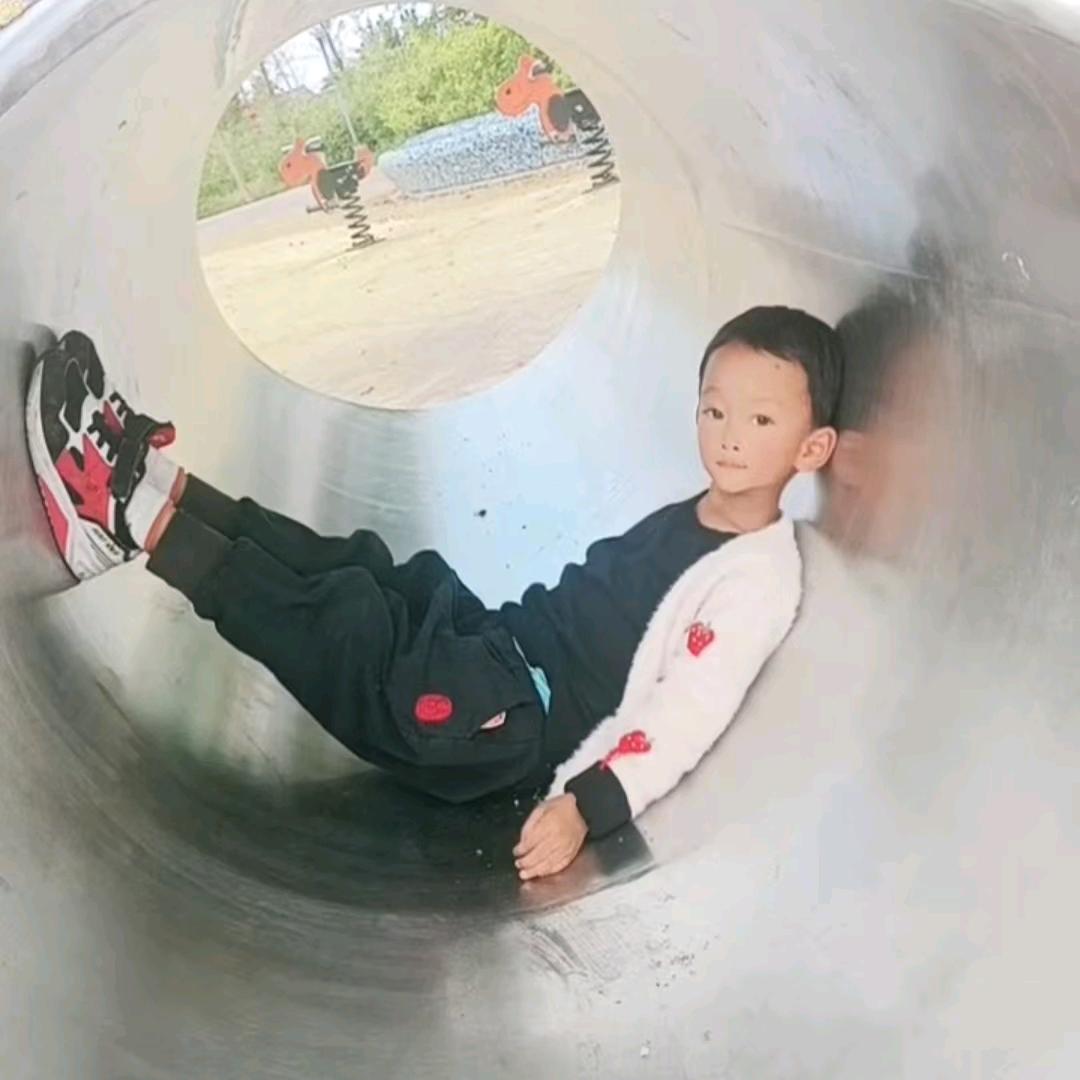 爷孙组合，快乐二宝