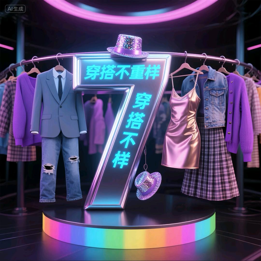 七天穿搭不重样