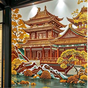 盛雅壁画工厂店