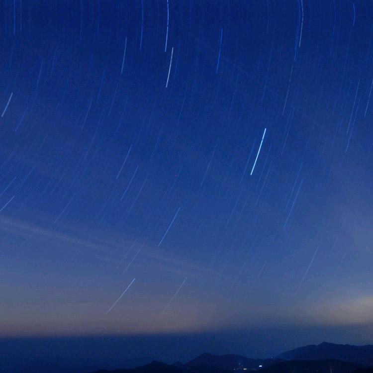 当流星划破长空