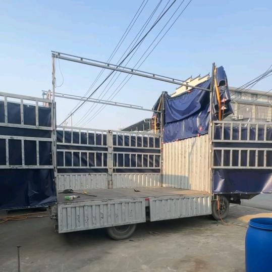 合肥创展工程围挡 合肥飓风高栏自动蓬