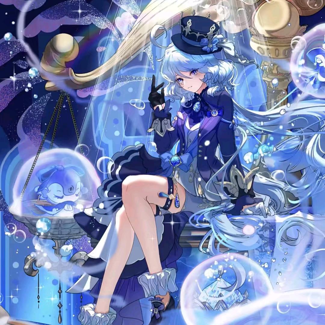 水神芙宁娜头像