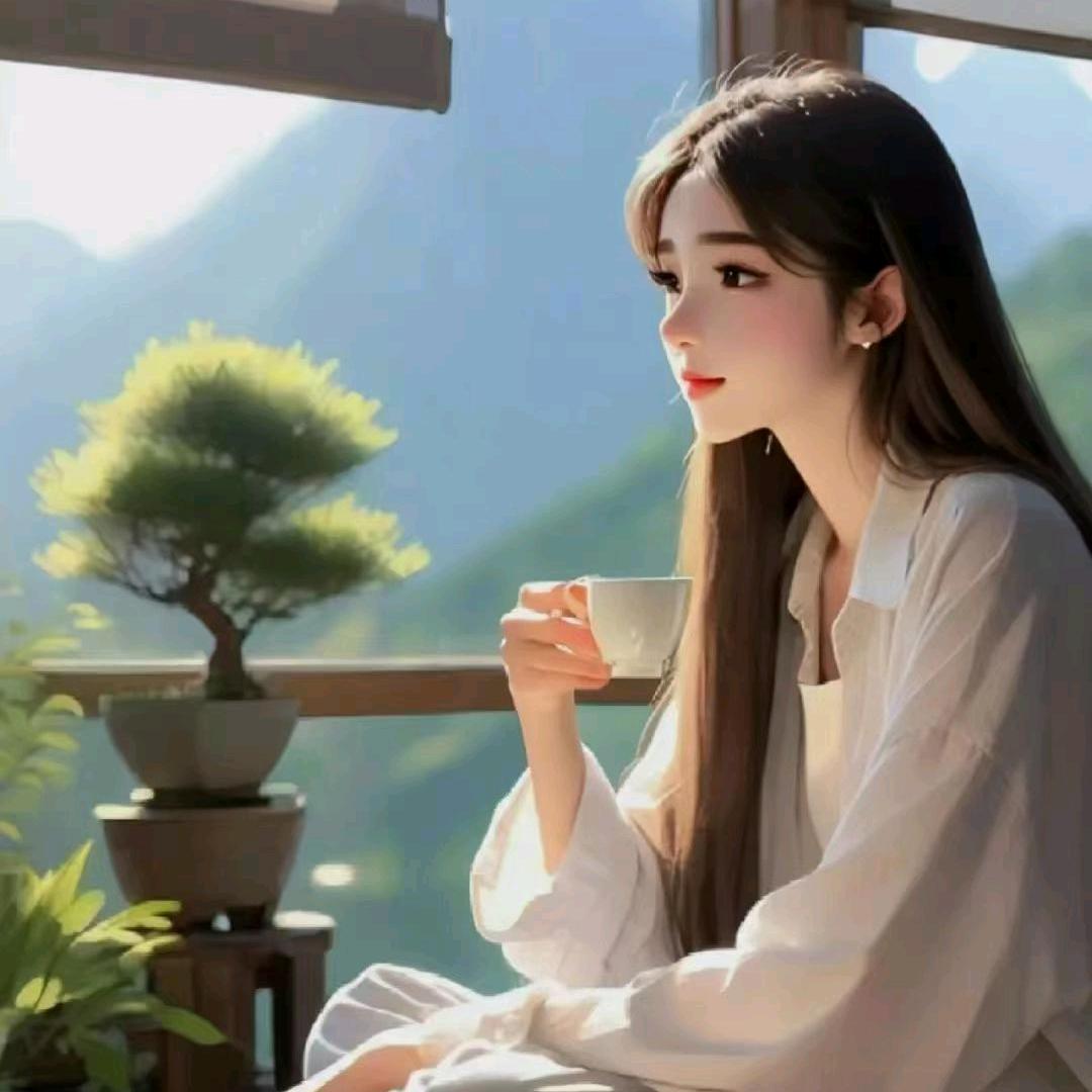 月棠爱喝茶