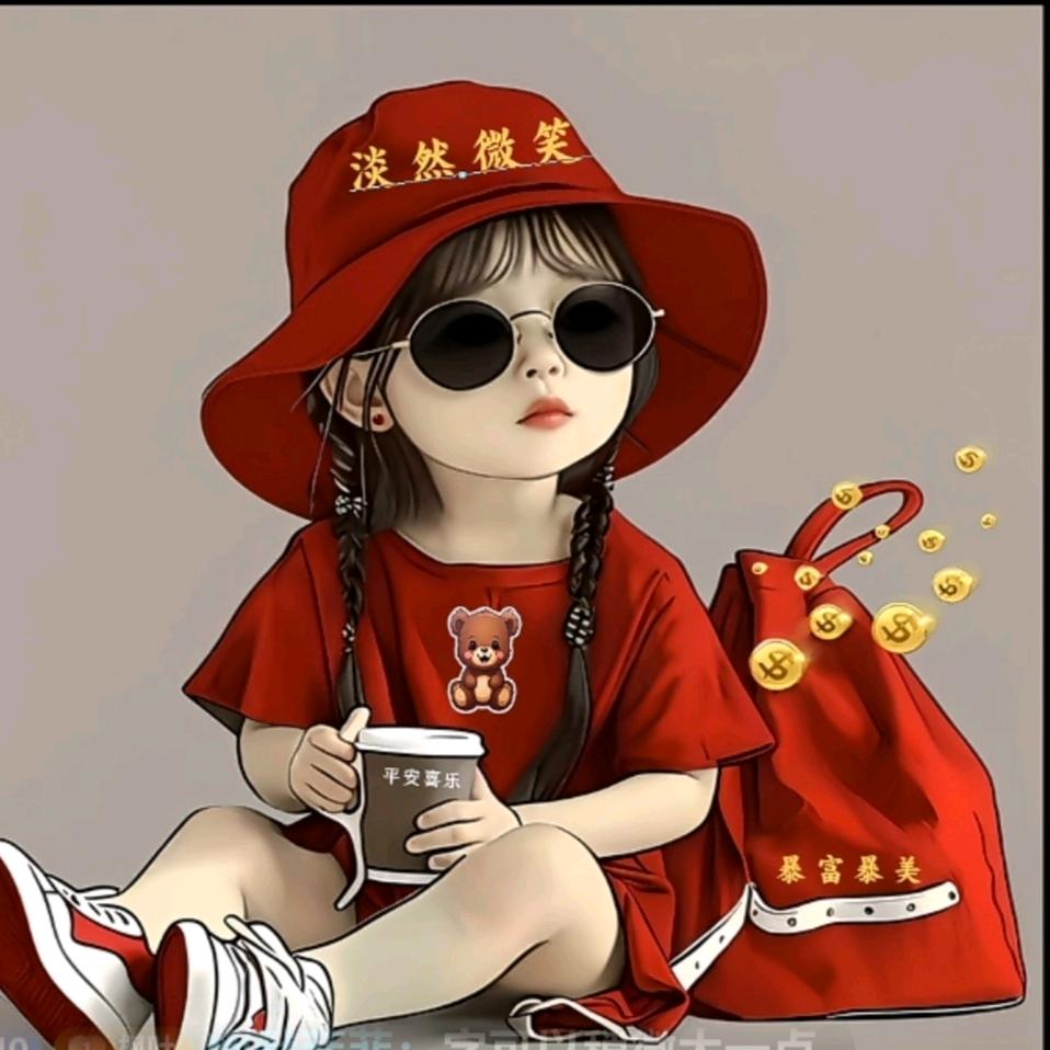 淡然微笑