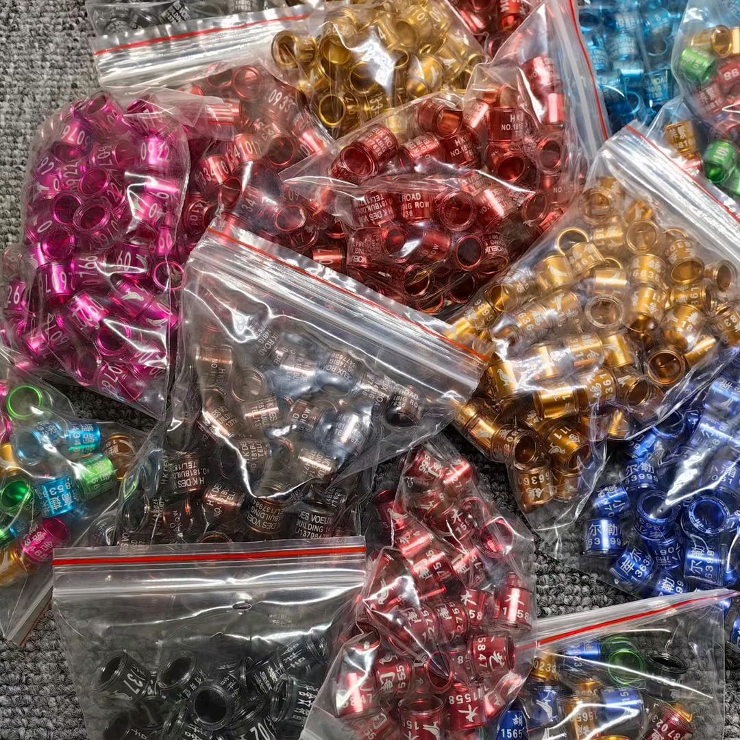 翱翔足环定制鸽子环足环关注上限凌晨必回