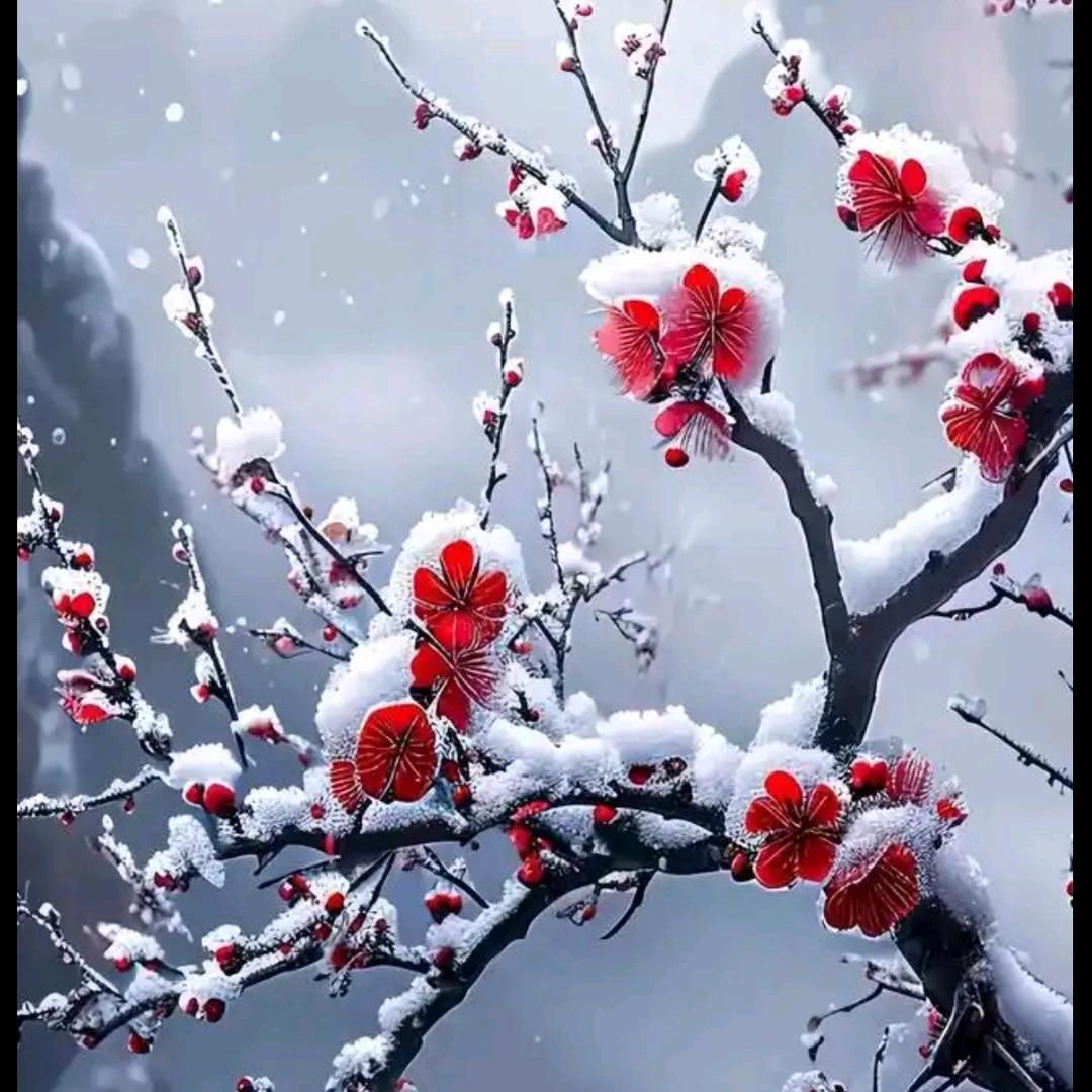 梅山飘雪