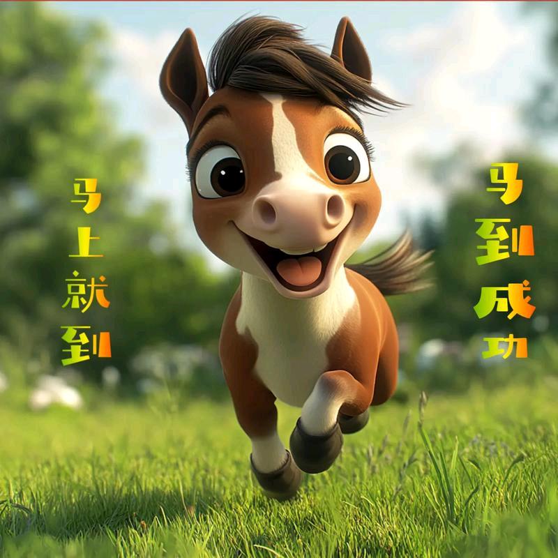 马上就到，马到成功