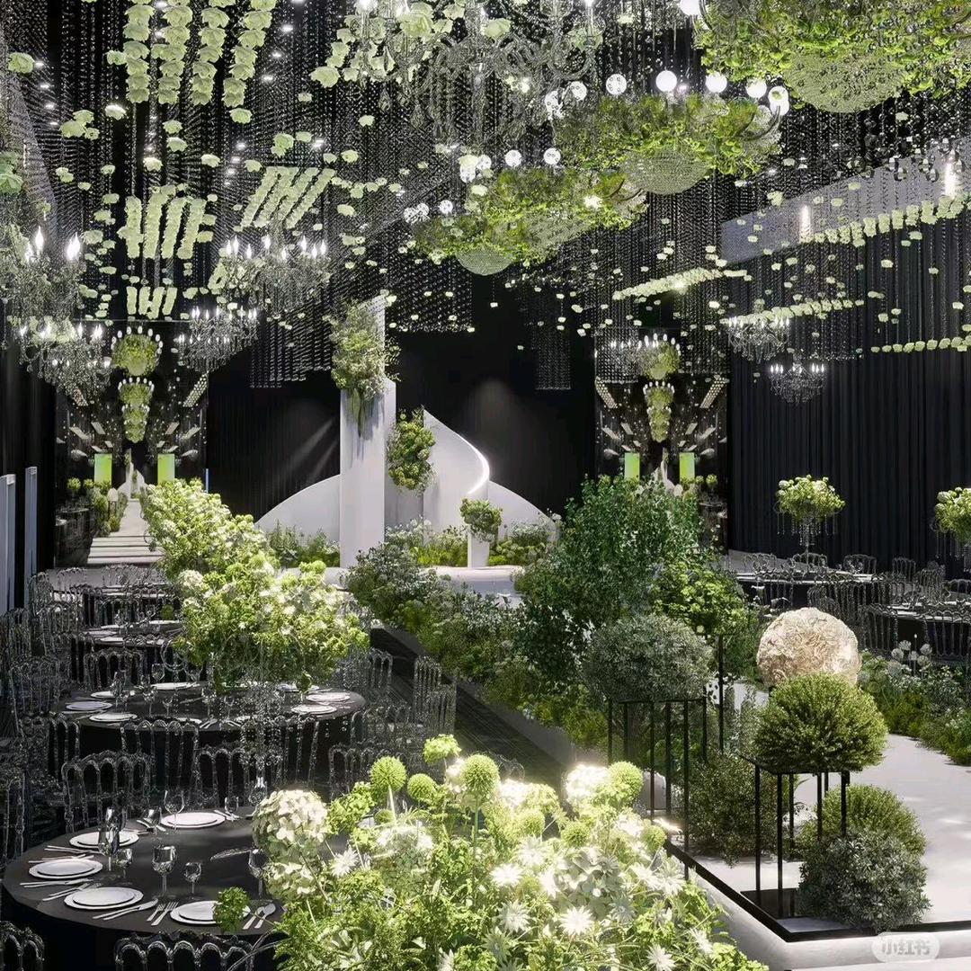 喜洋洋婚庆花艺庆典道具库区