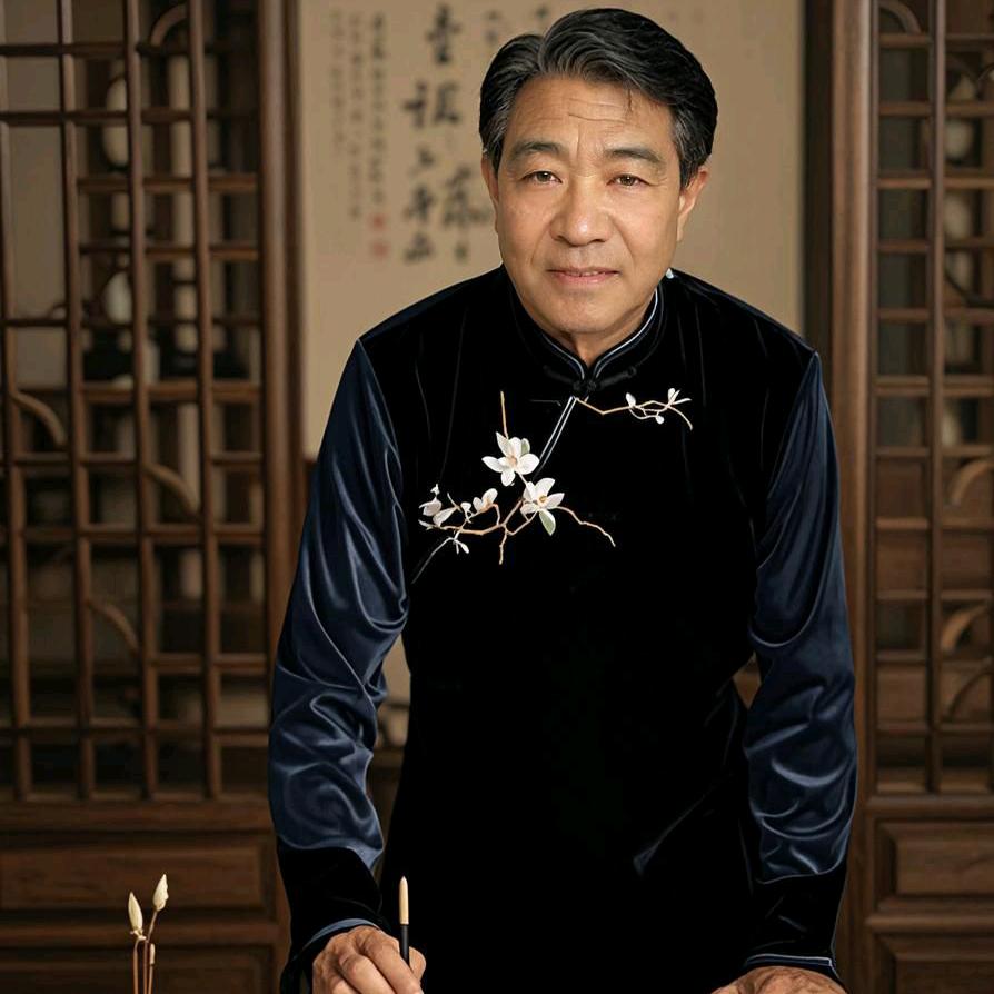 甄正训《真正》书法