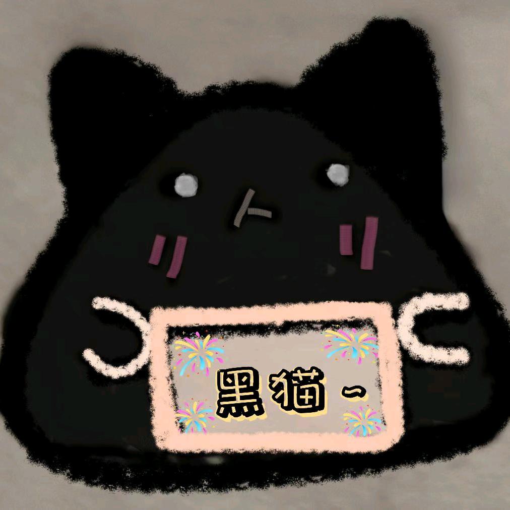 㤀亼黑猫