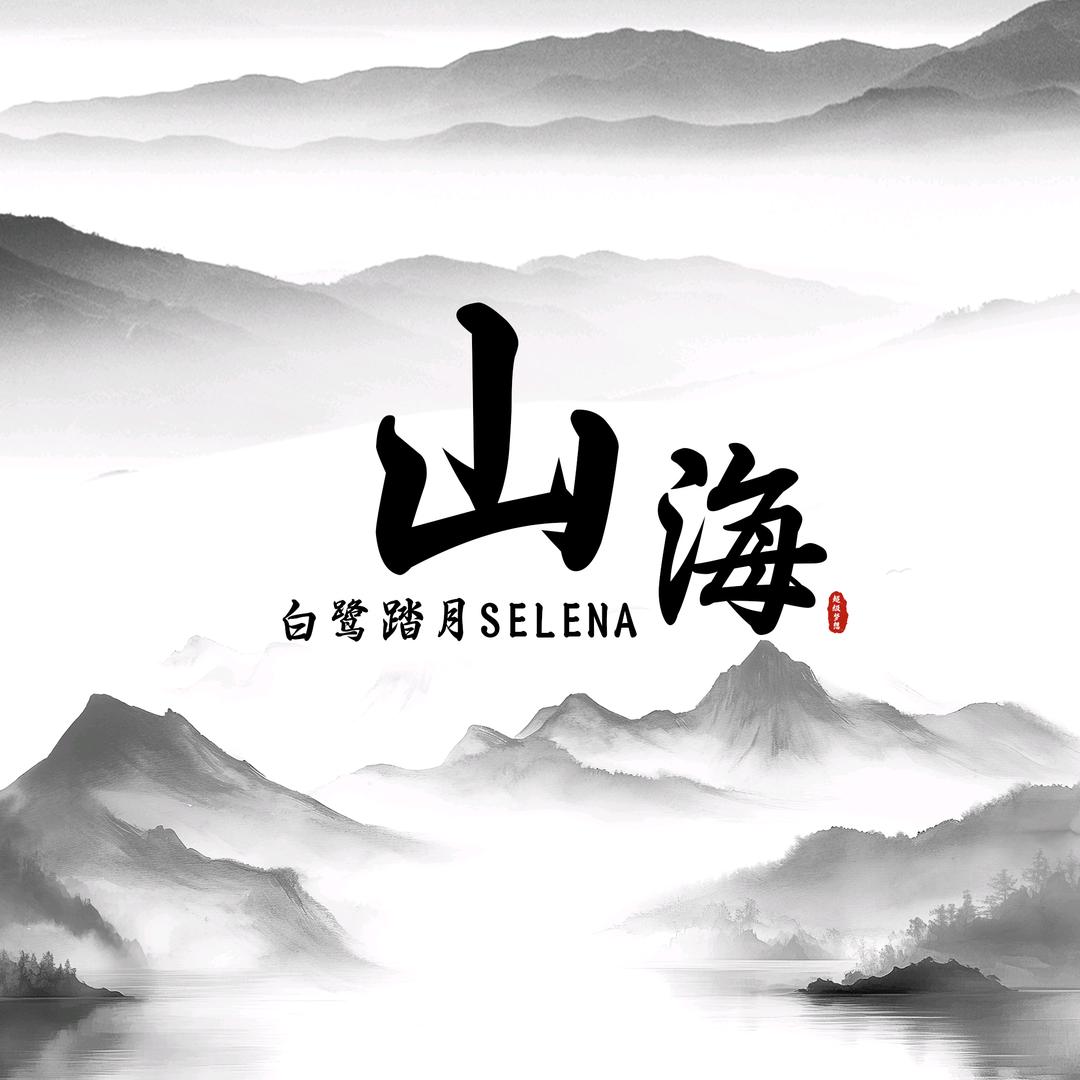 山海.白鹭踏月