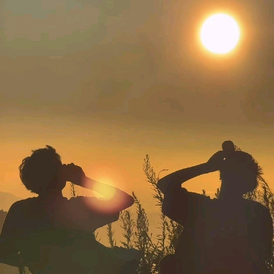 夕阳.