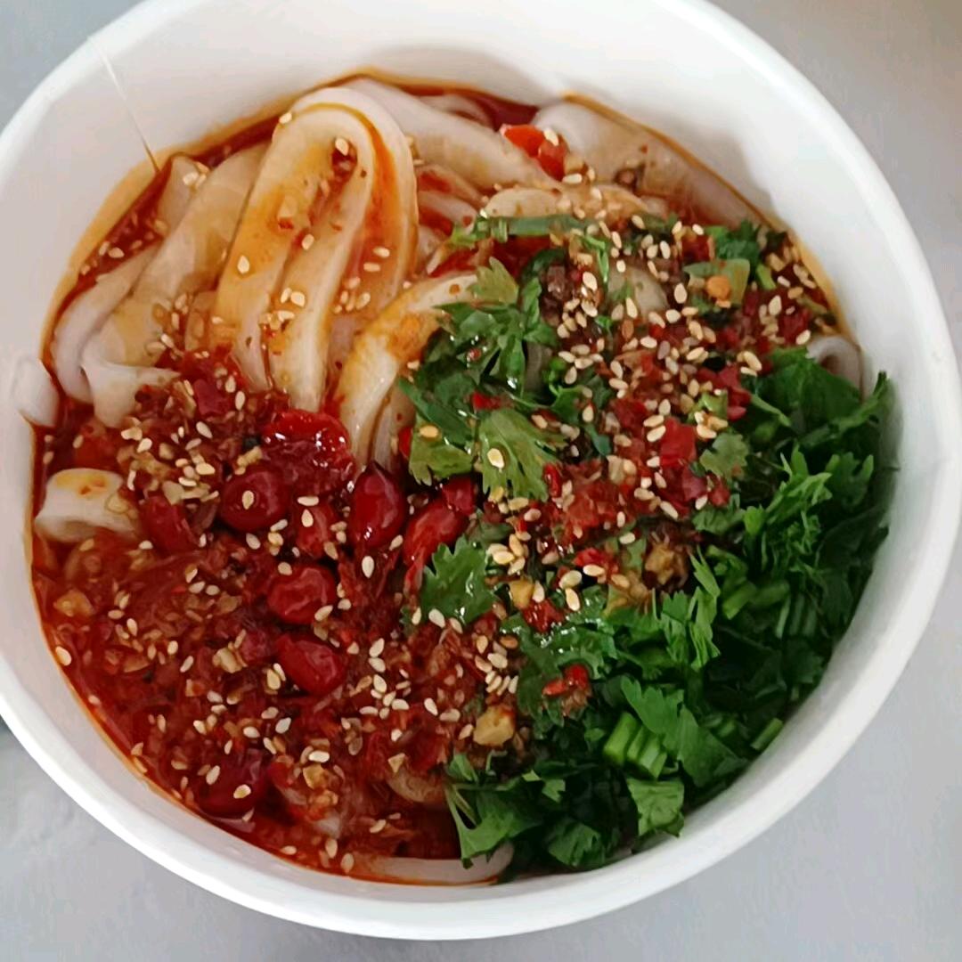 纯手工凉拌手擀粉