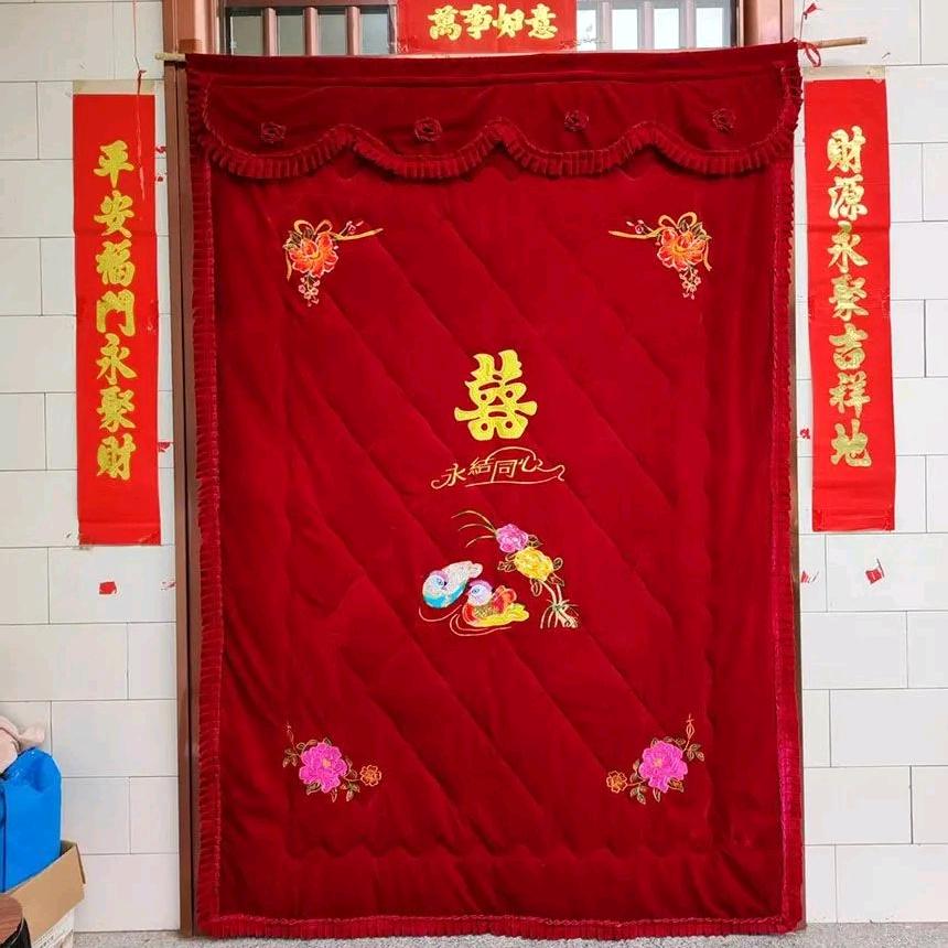 闻喜结婚门帘加工部