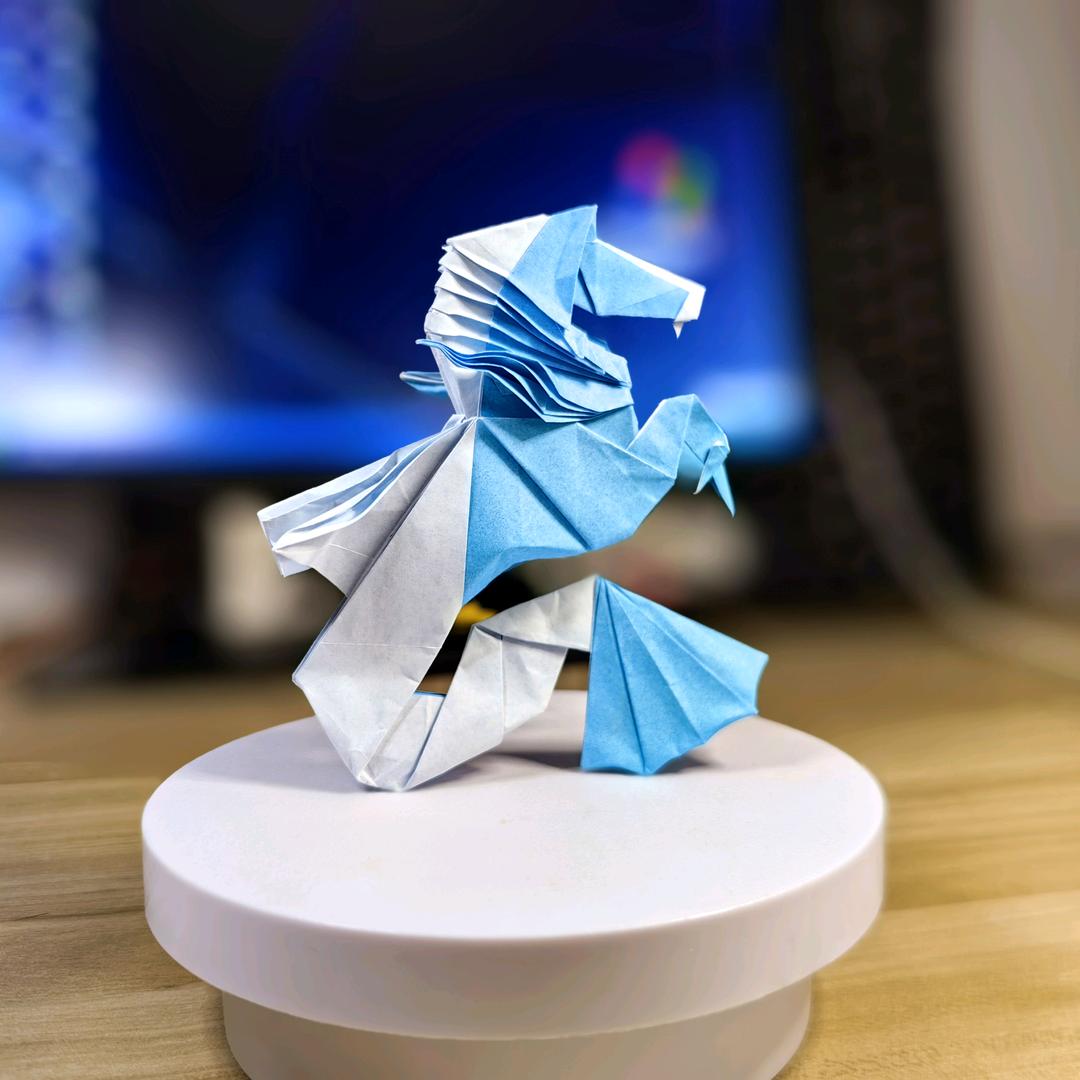 红色彗星折纸型