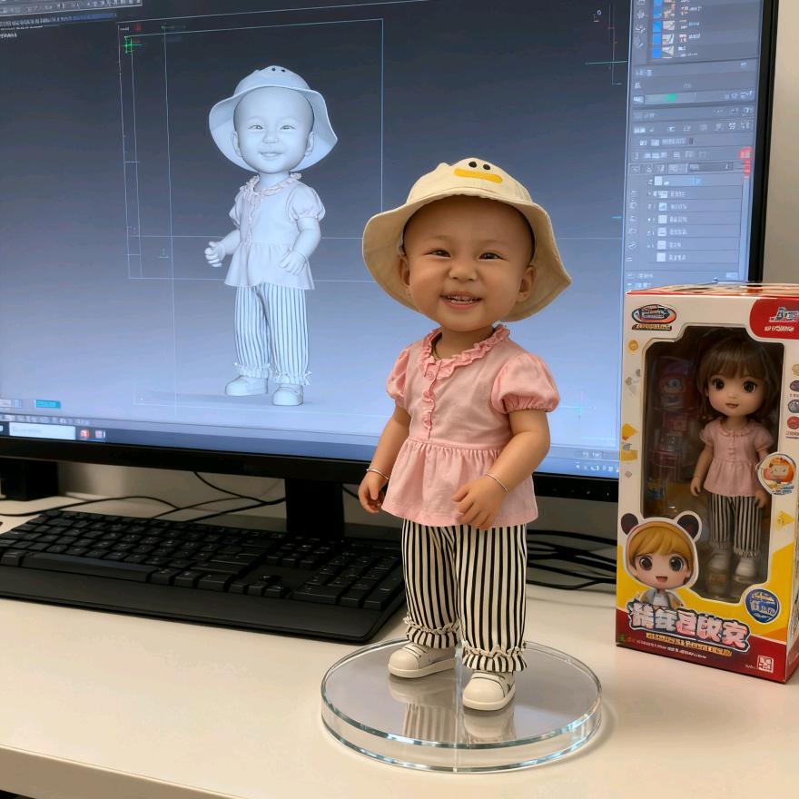 淡然一笑