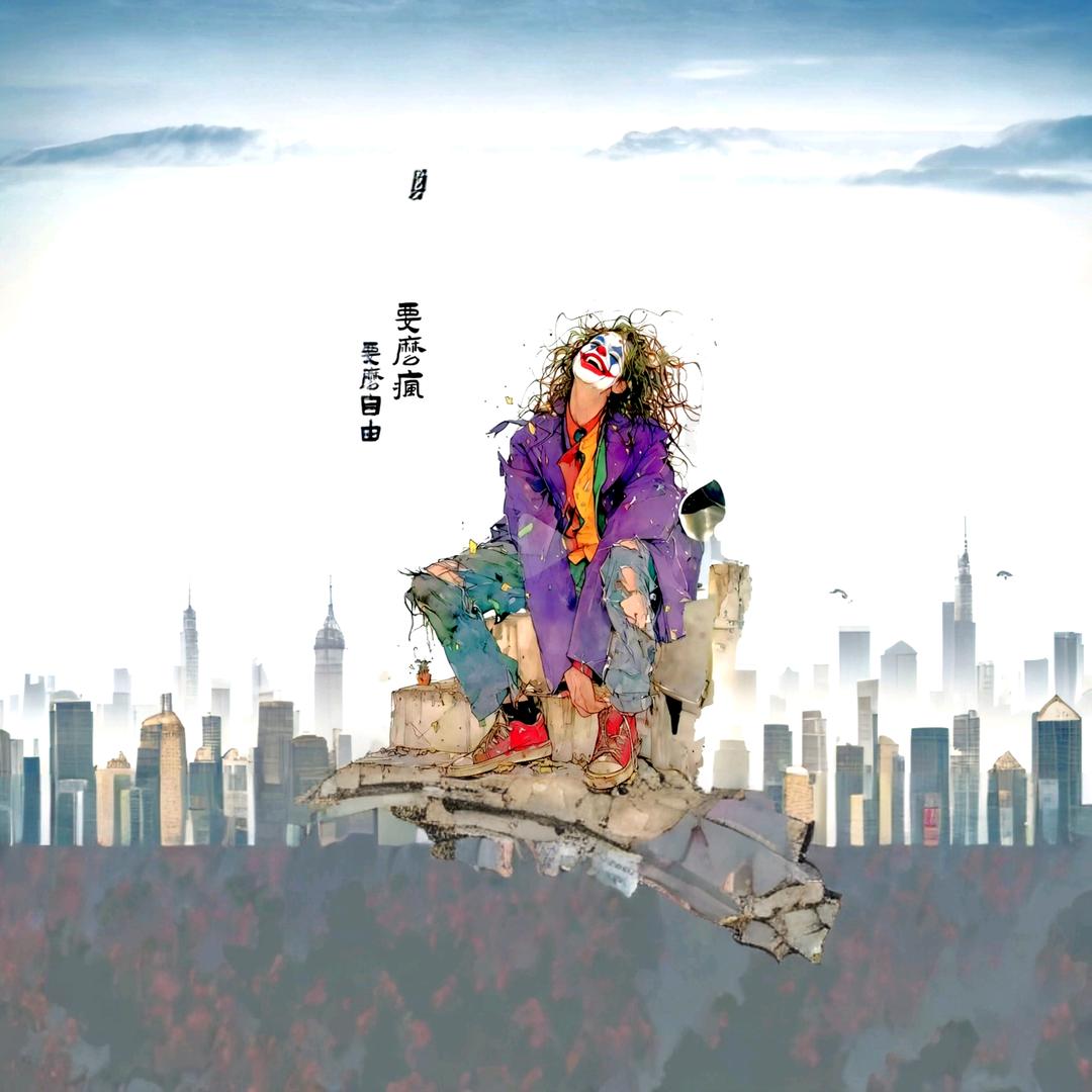 骑着毛驴看着牛