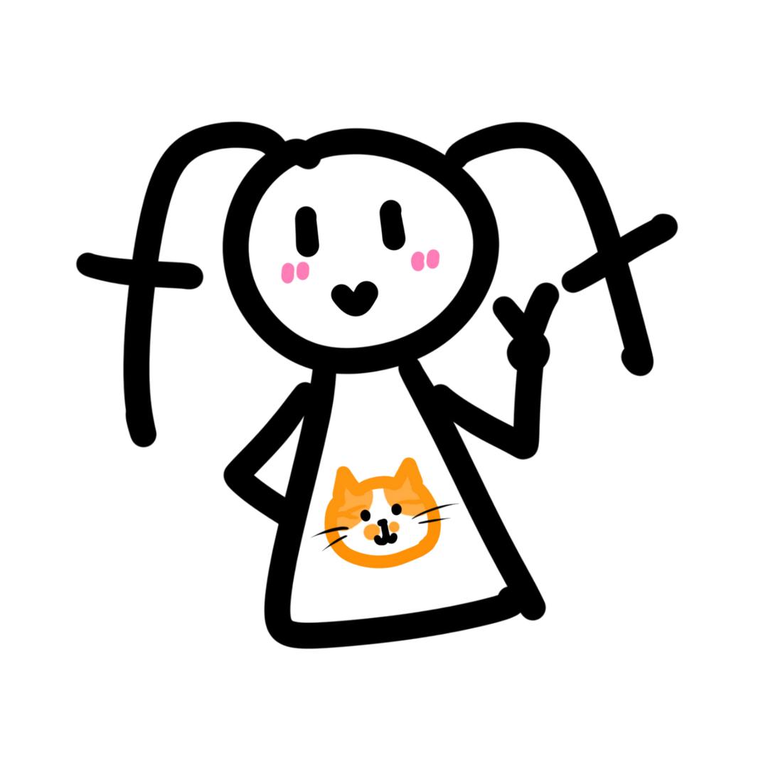 一只橘「手写」