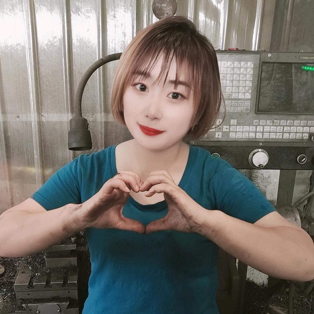 琦琦～干车床的弱女子