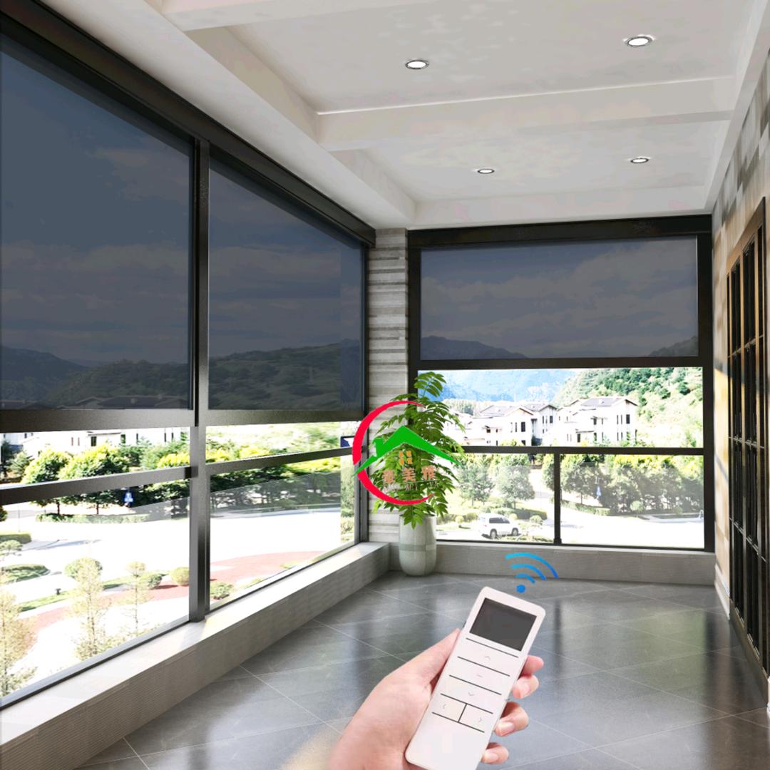 豪美雅防风卷帘厂家