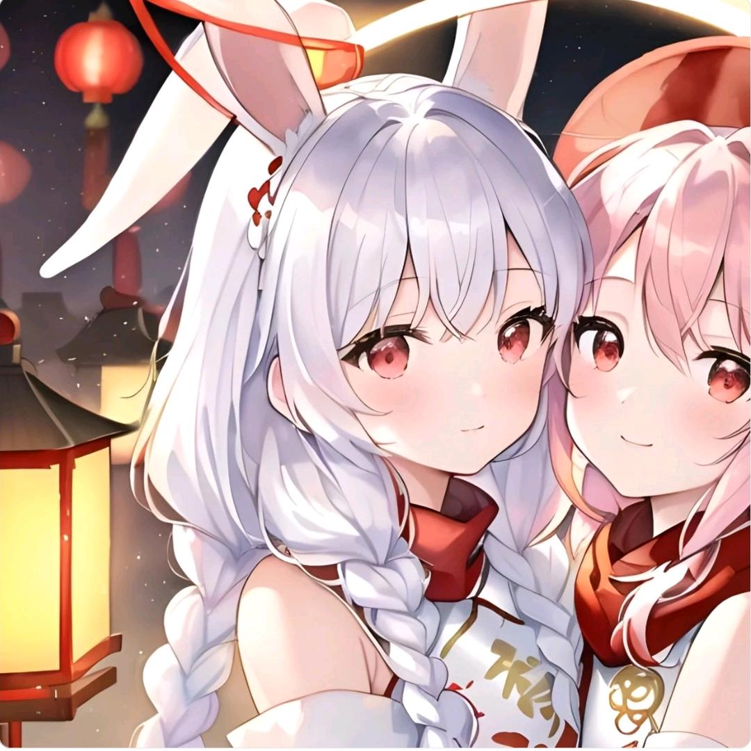 星辰下的小兔兔