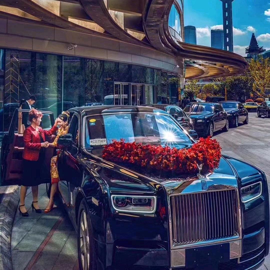 周至婚车 爱诺婚礼 缘禧豪华婚车租赁