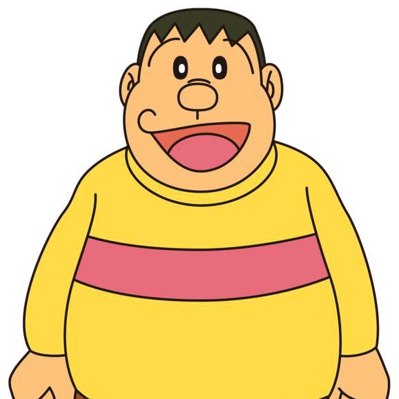 胖虎笑一笑